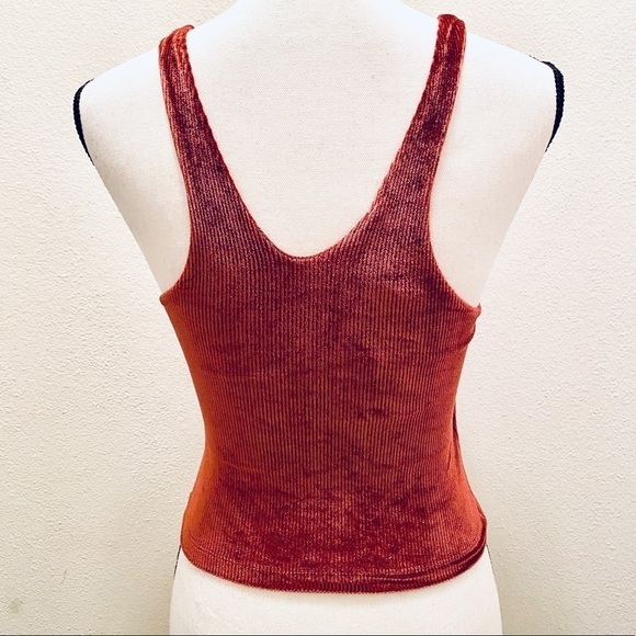 Urban Outfitters Out from Under Burgundy Crop Top NWT - Picture 10 of 15